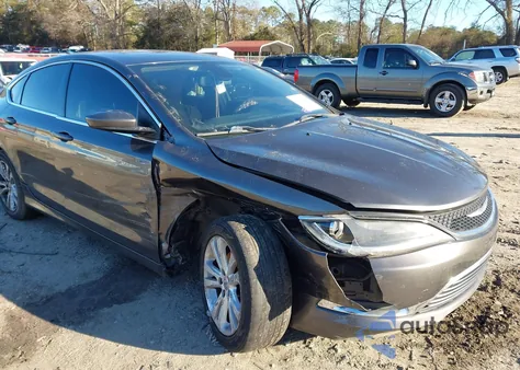 2016 Chrysler 200 Limited z USA, uszkodzony, nr VIN 1C3CCCAB2GN167063